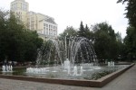 Светомузыкальный фонтан в Кольцовском сквере